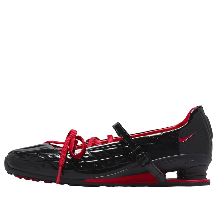Nike x LABELHOOD Shox Z Calistra Black University Red