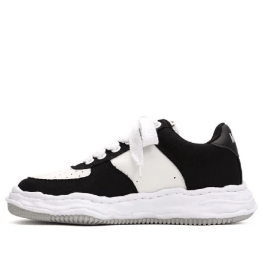 Maison MIHARA YASUHIRO Wayne OG Sole Canvas Low Black White