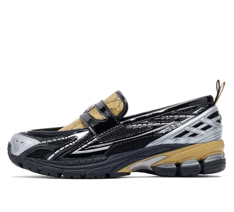 GANNI x New Balance 1906L Snakeskin Black Silver