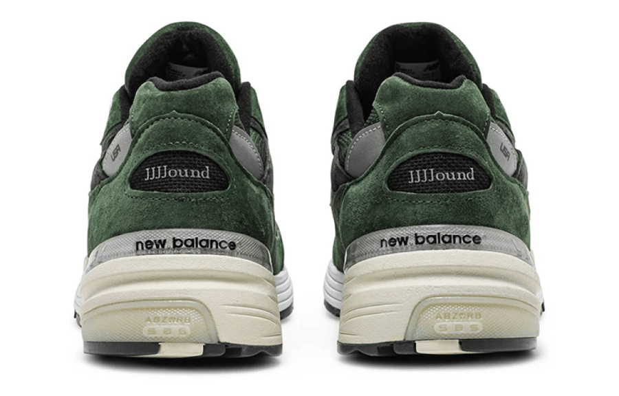 New Balance x JJJJound 992 Made in USA 'Mossy Green'