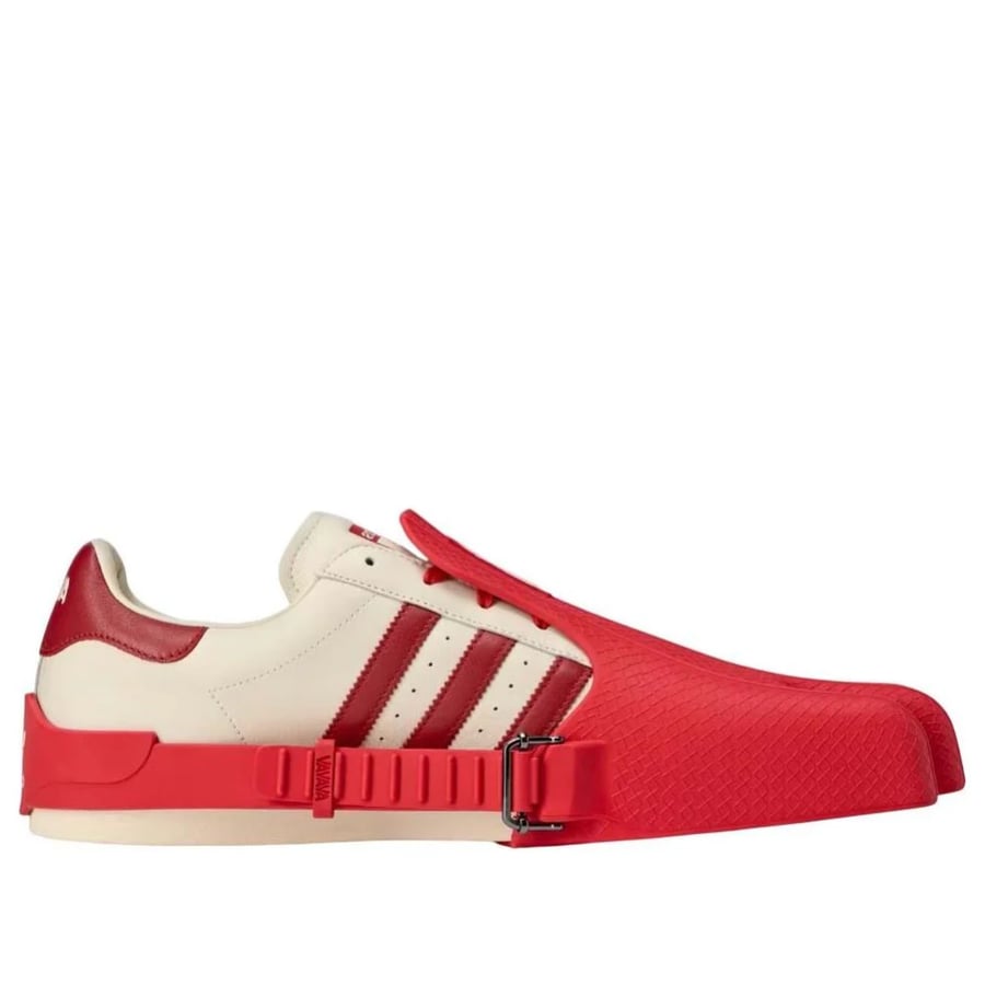 adidas x AVAVAV Superfinger Superstar 'Better Scarlet Cream White'