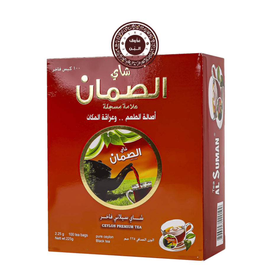 شاي الصمان 100 كيس