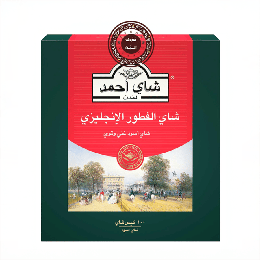 شاي احمد الفطور الانجليزي ( 100 كيس شاي )