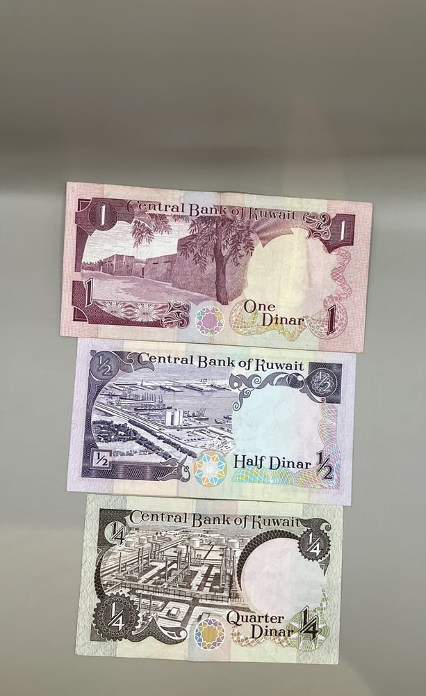 طقم كامل 6 قطع اصدار عملة الكويت
