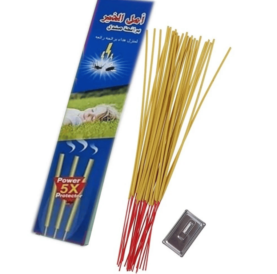 اعواد امل الخير طارد الناموس والذباب برائحة الصندل