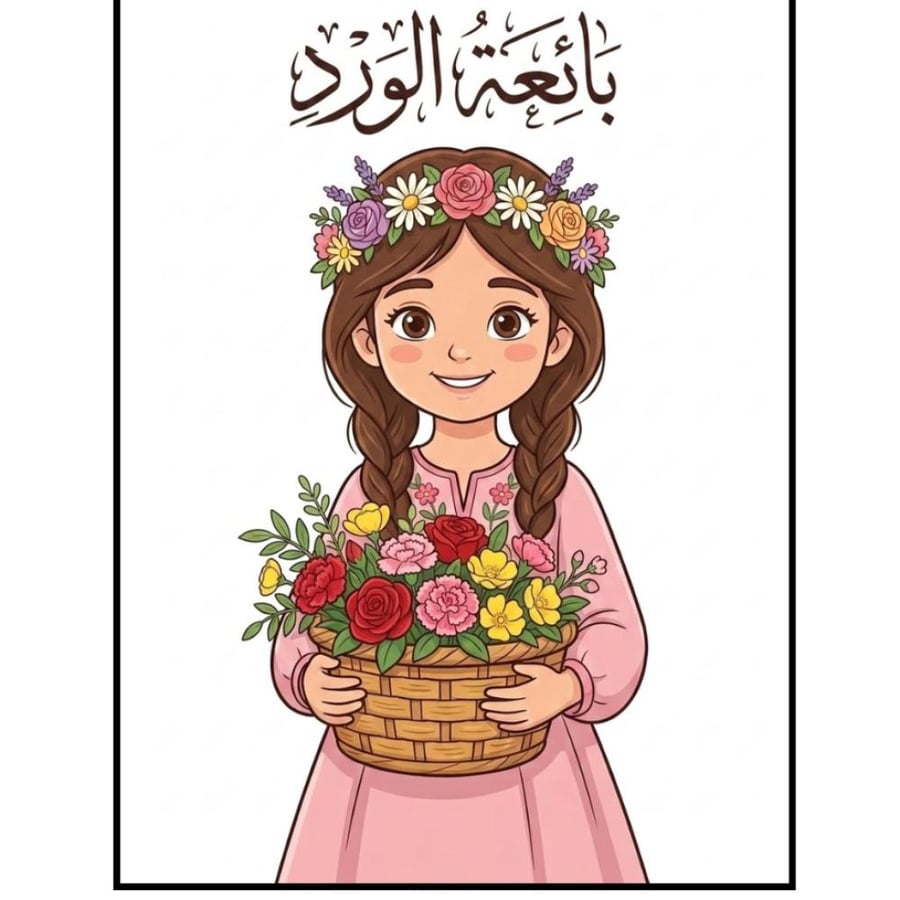 بائعة الورد ملف PDF