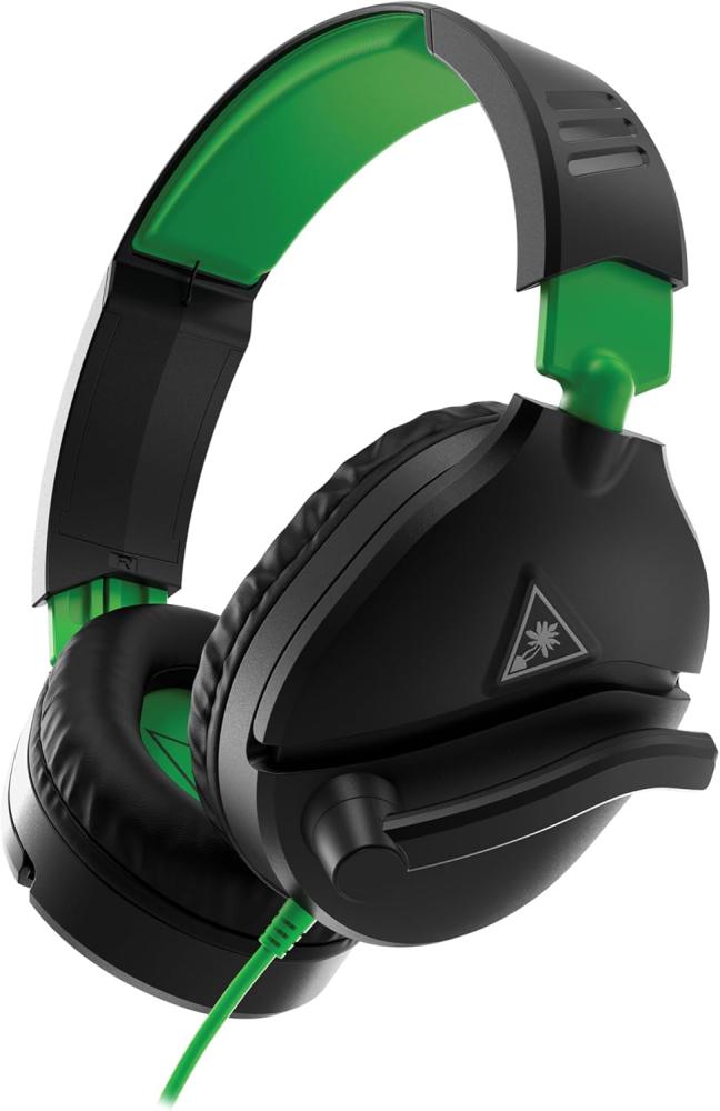 سماعة الألعاب Turtle Beach Recon 70 – ميكروفون Flip-to-Mute، وسادات أذن مريحة، وتوافق شامل مع جميع المنصات