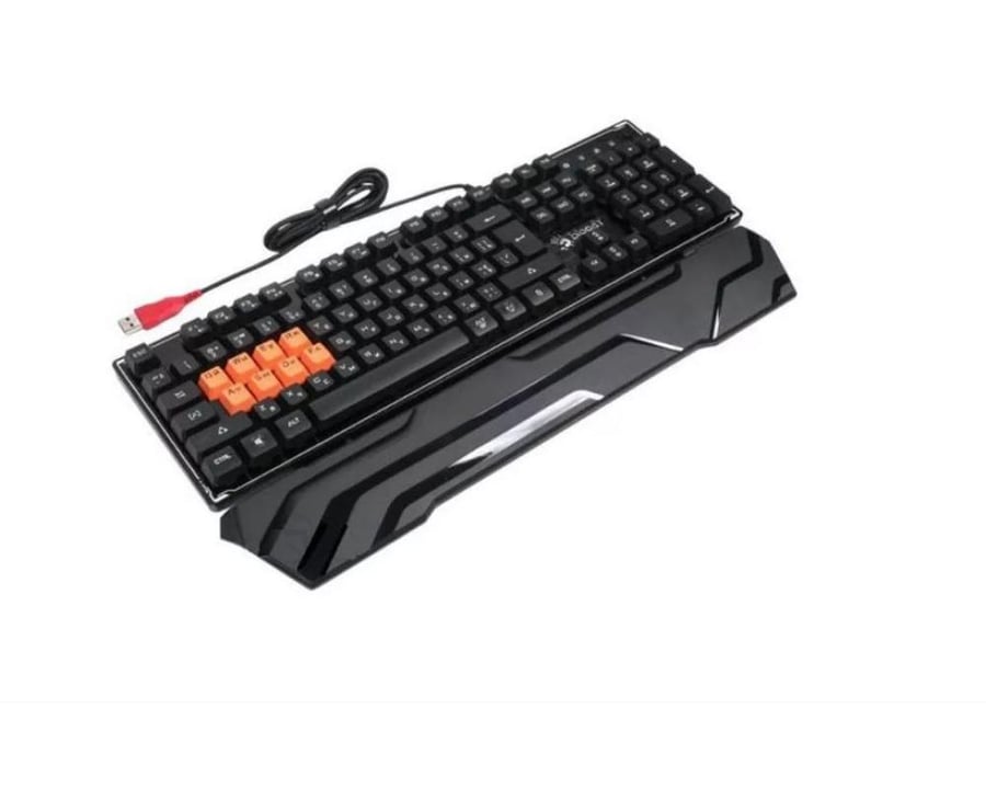 لوحة مفاتيح Bloody B3370R الميكانيكية الضوئية – بتقنية Light Strike وسرعة استجابة 0.2ms