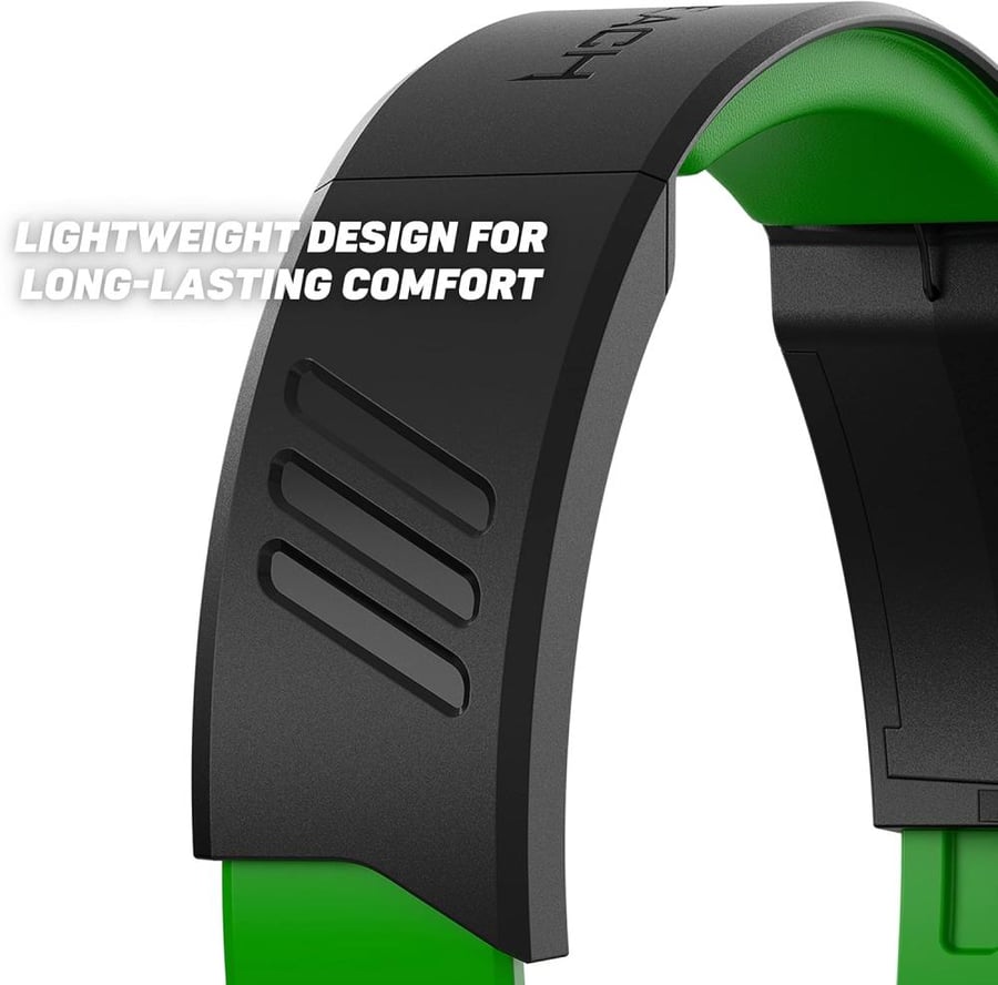 سماعة الألعاب Turtle Beach Recon 70 – ميكروفون Flip-to-Mute، وسادات أذن مريحة، وتوافق شامل مع جميع المنصات