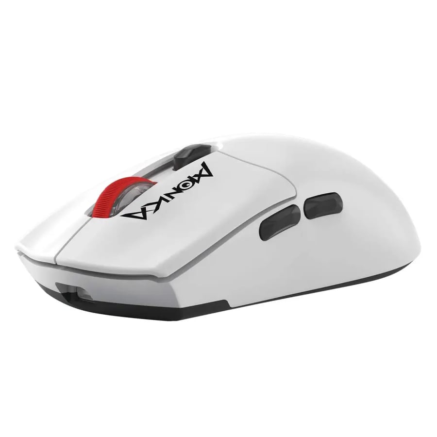 ماوس الألعاب اللاسلكي MONKA GURU G995W – حساس PAW3395 الاحترافي، اتصال ثلاثي الأنماط، وتصميم فائق الخفة