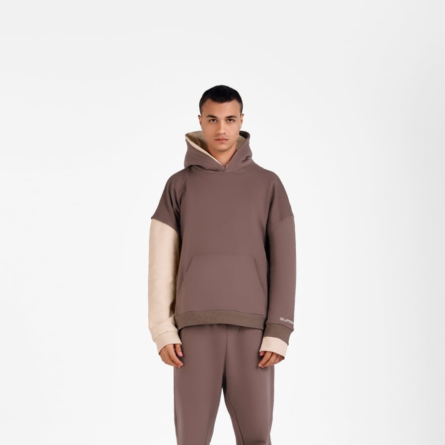 Greyish Brown Hoodie