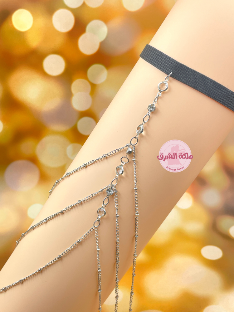 ربطة فخذ فضي