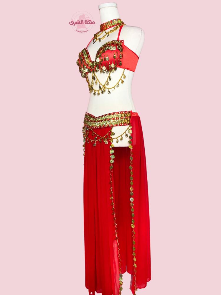 باقة رقص السلطانة (أحمر) (٣ قطع)