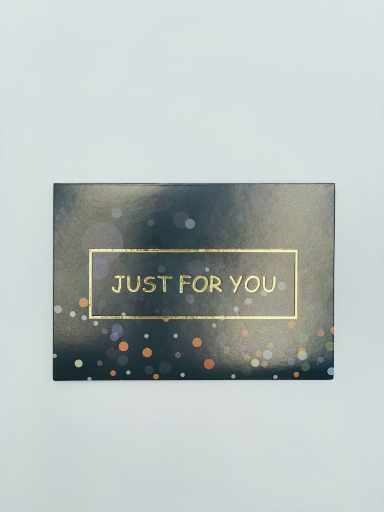 بطاقة مخصصة لك - Just for you card