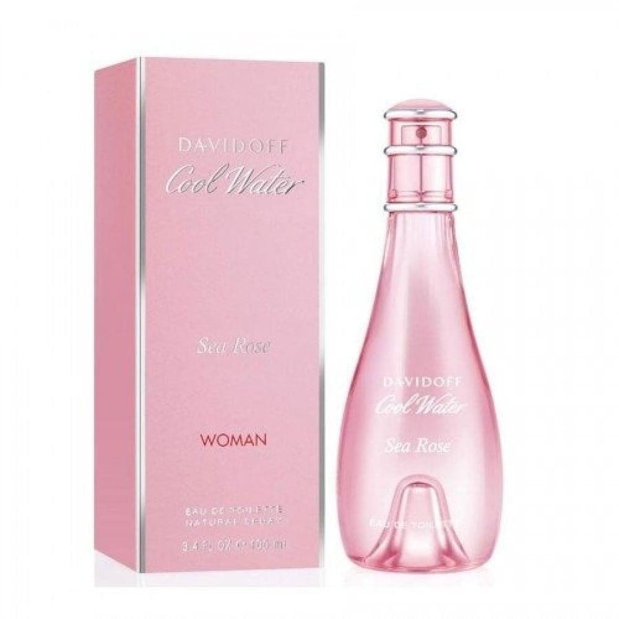 عطر دافيدوف كول ووتر سي روز النسائي تواليت 100مل