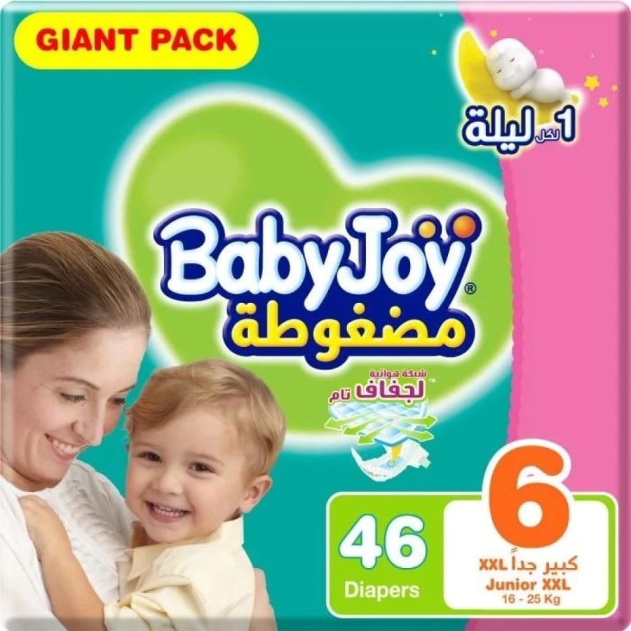 Babyjoy Baby Diapers Giant (6) 46*3 C