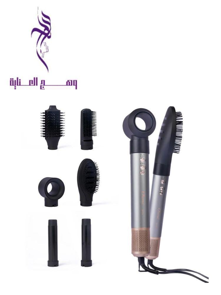 استشوار الشعر الاحترافي 6in1 من اوكيما ok-1800