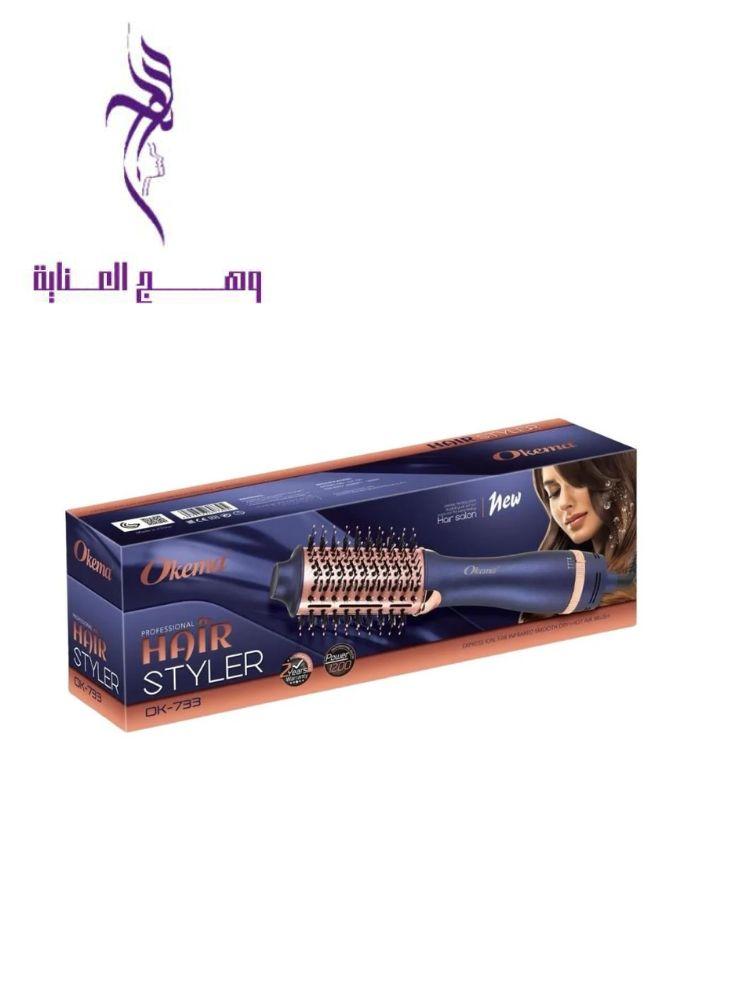 استشوار و فرشاة حرارية من اوكيما OK-724