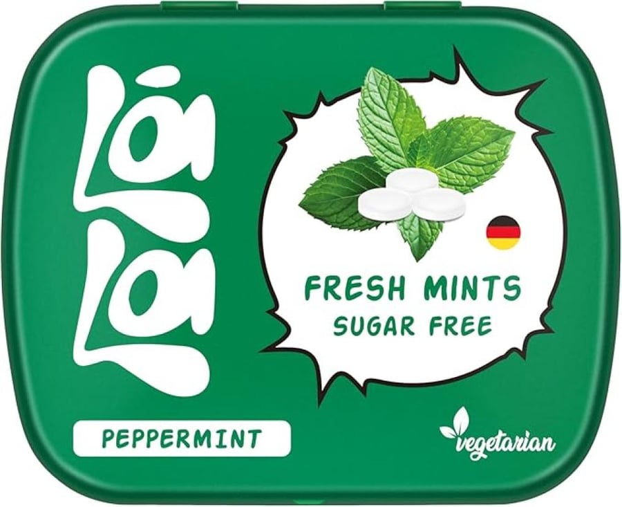 LaLa Mints حبوب نعناع خالية من السكر 12 حبة