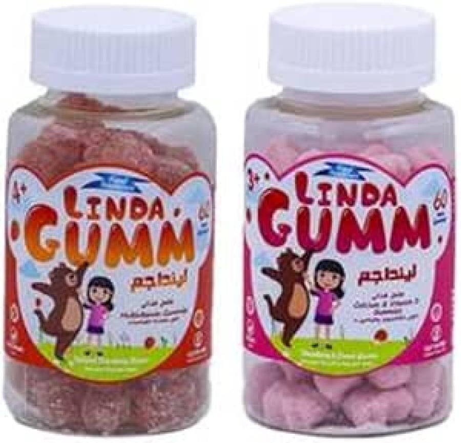 ليندا جم عبوه من 2 فيتامينات متعدده