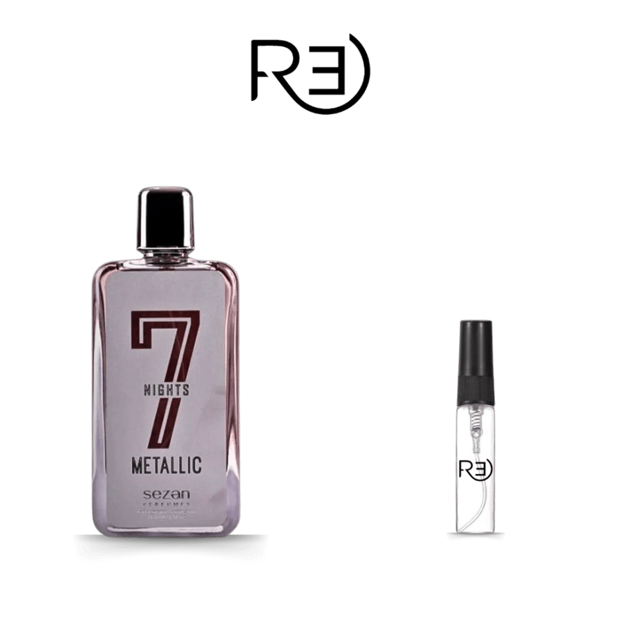 Seven Night Metallic Cézanne 3ml Perfume Composition