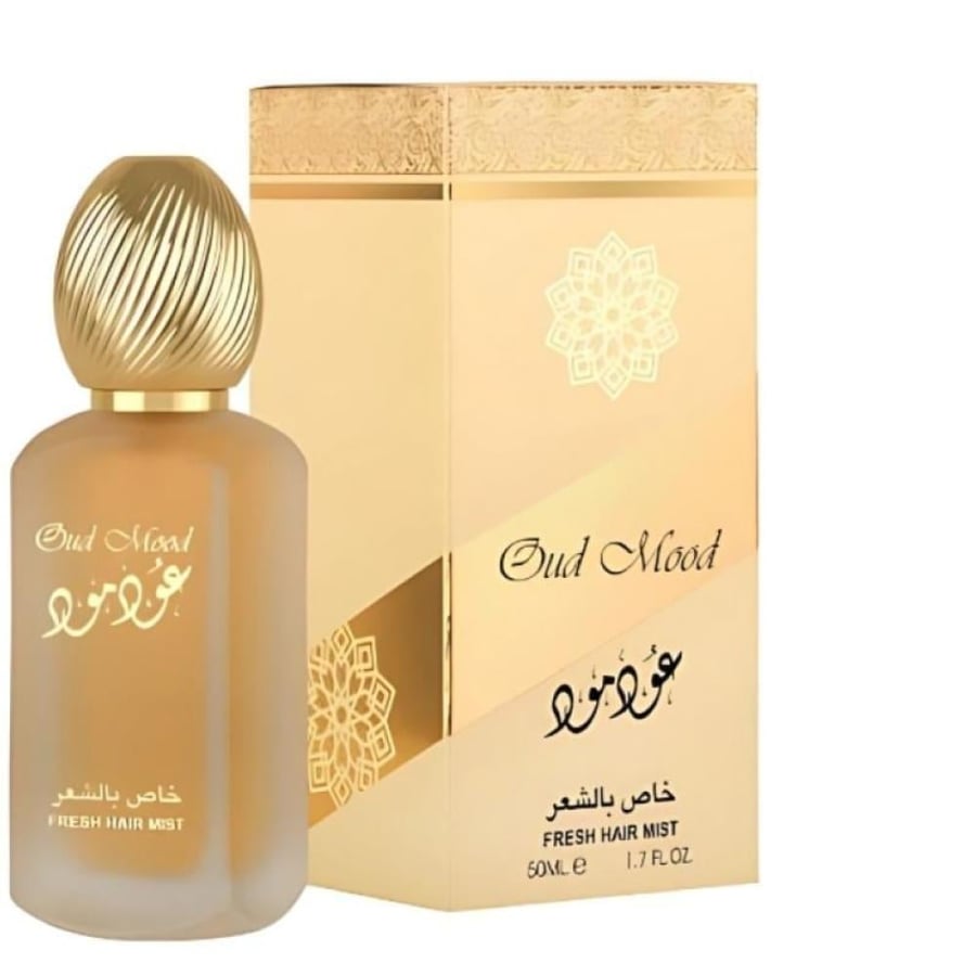 Oud Mood Hair Perfume by Lattafa for Women, Eau de Parfum, 50ml