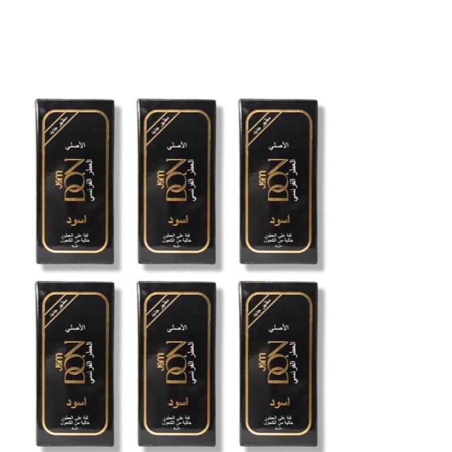 عطور دون رول roll don اسود اون بارفيوم - 6 مل