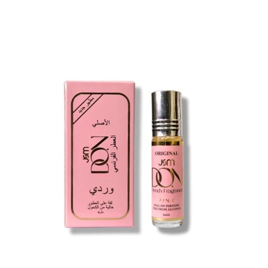 عطر دون رول roll don وردي اون بارفيوم - 6 مل