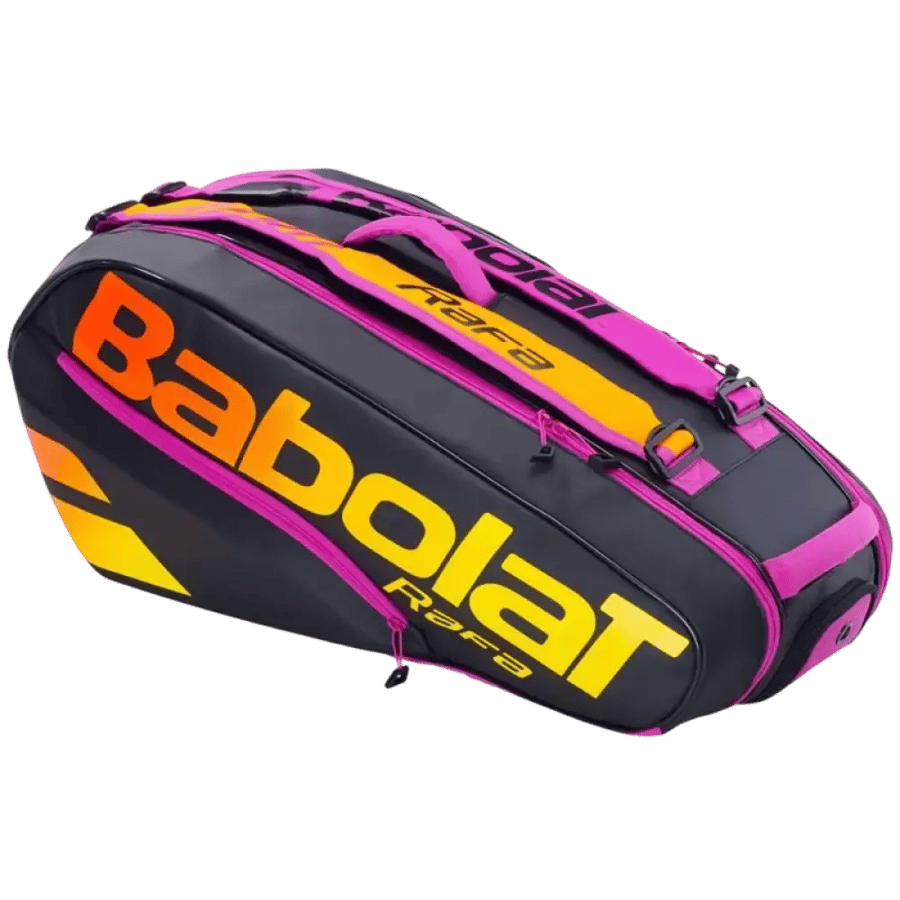 Babolat PURE AERO RAFA RH6 __ BLACK ORANGE PURPLE