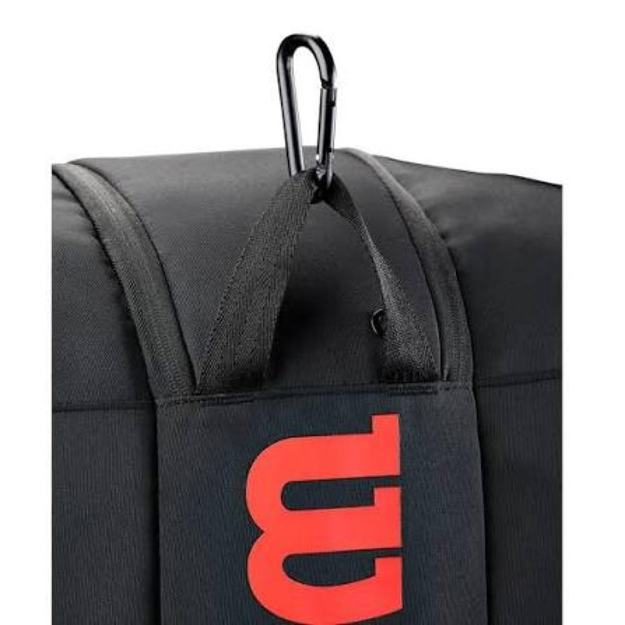 Wilson CLASH V3 15PK RACQUET BAG __ BLACK/INFRARED