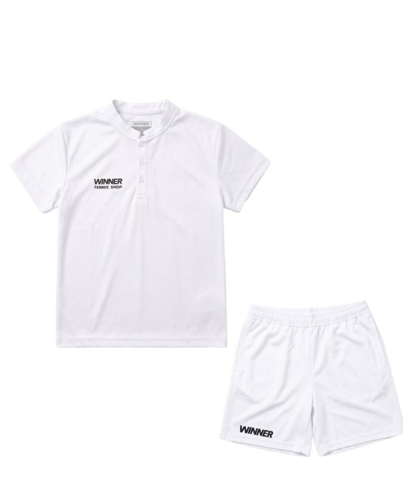 Winner T-shirt and Short __ White