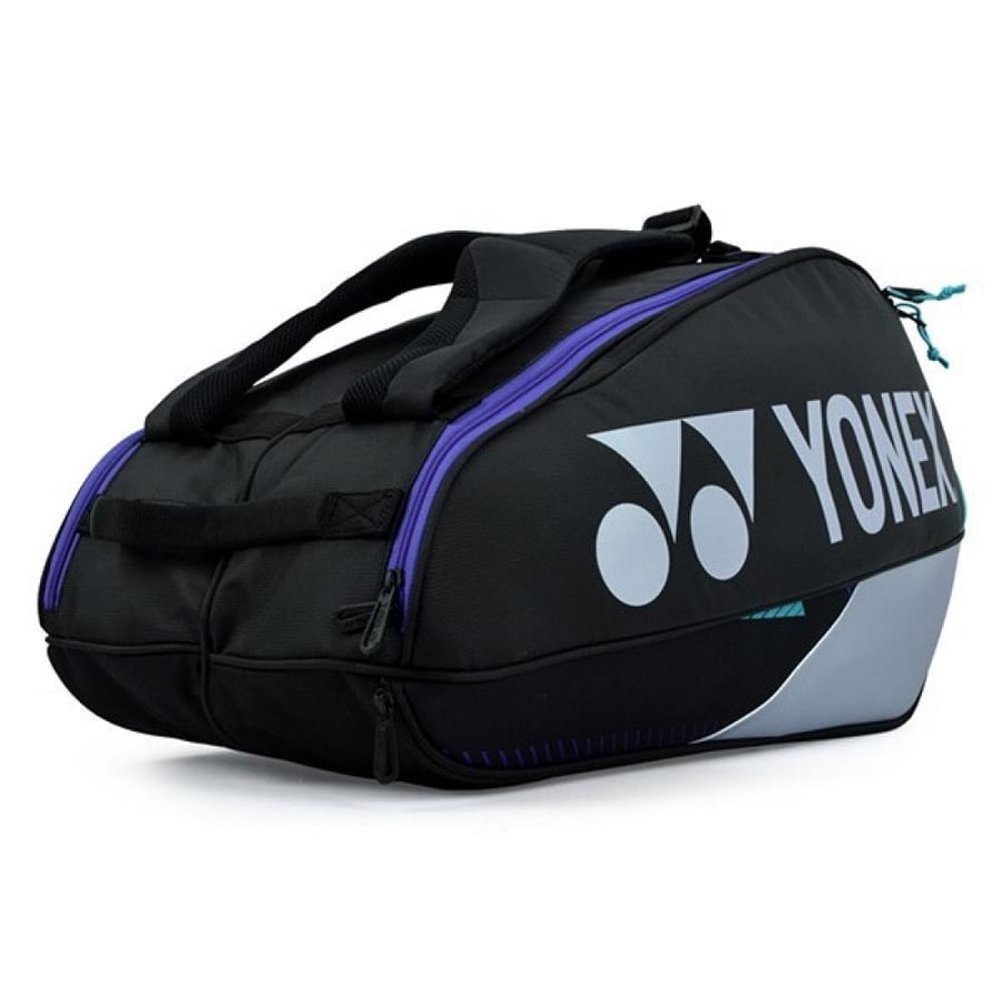 YONEX PRO RACQUET BAG (6PCS) __ BLACK / SILVER