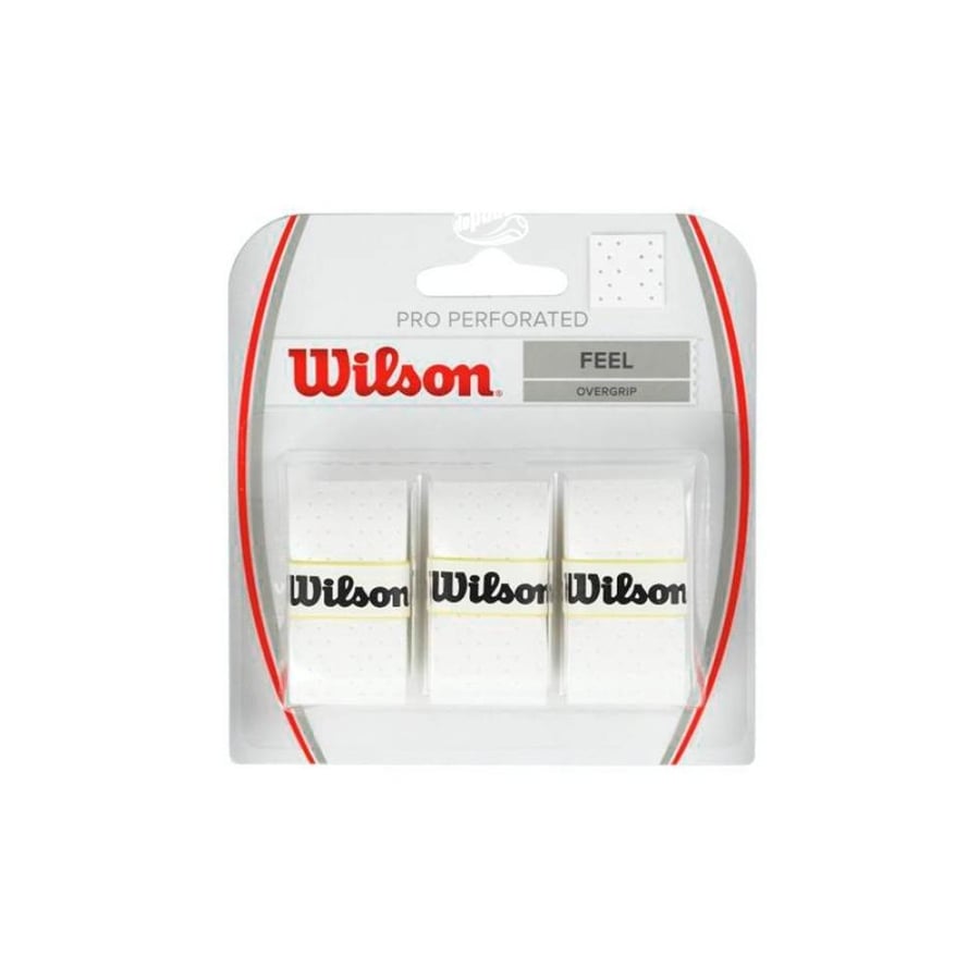 Wilson PRO OVERGRIP PERFORATED WH __ WHITE