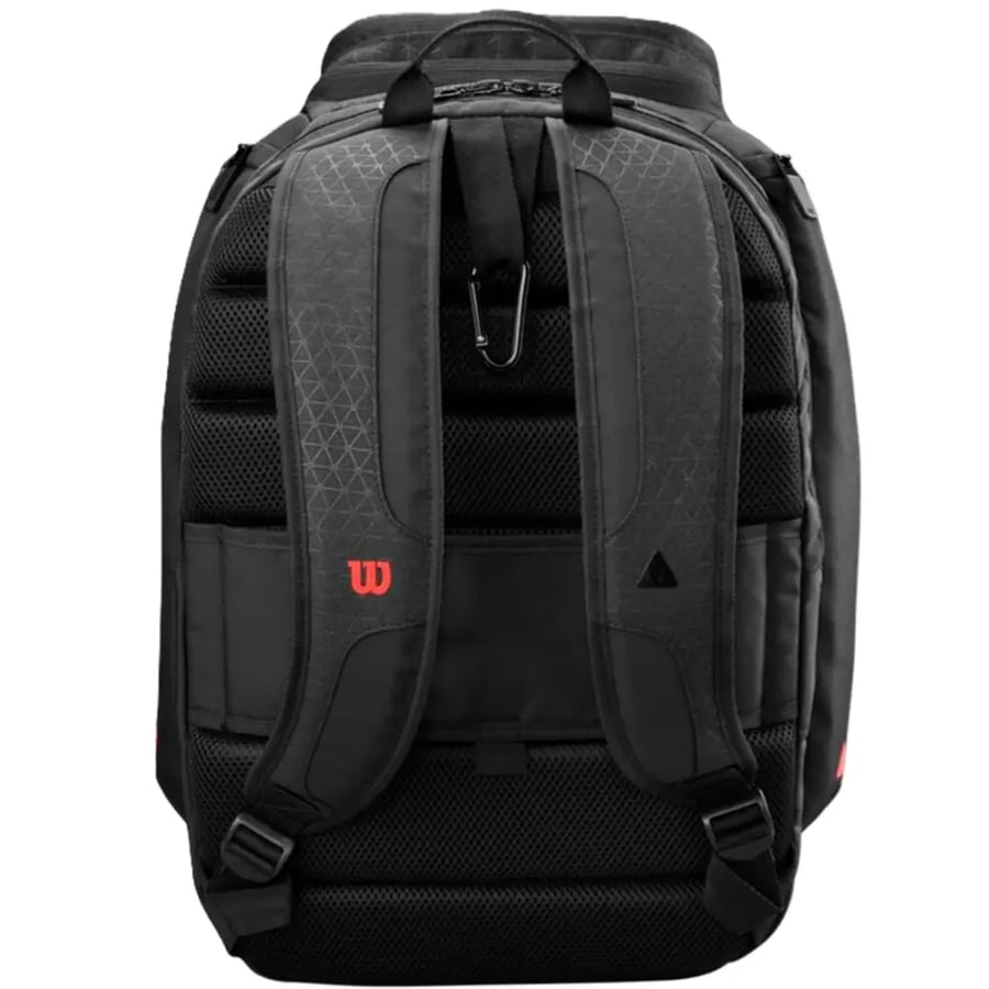 Wilson CLASH V3 BACKPACK __ BLACK/INFRARED