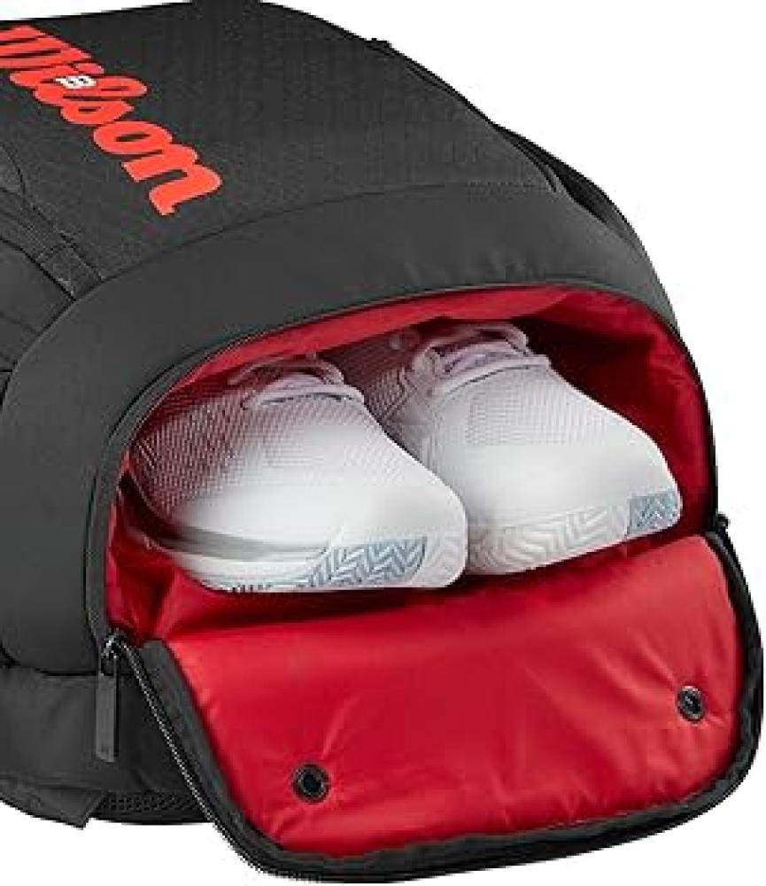 Wilson CLASH V3 BACKPACK __ BLACK/INFRARED