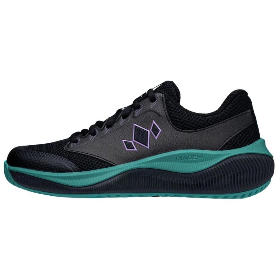 Diadem Men's Court Flo - All Court __ Black/Teal