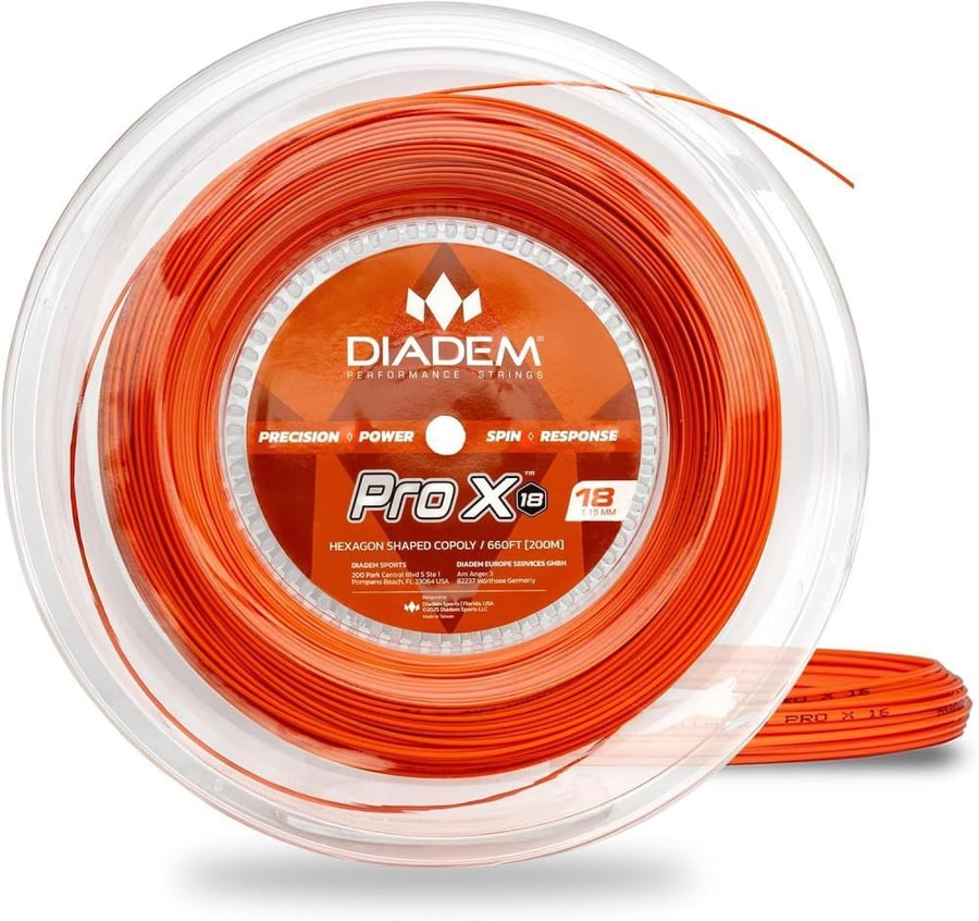 Diadem ProX 16L 1.25m StringR __ Orange __ 12M