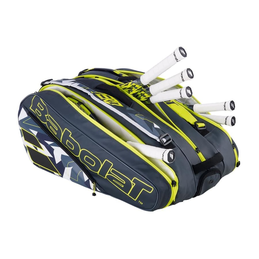 Babolat RH X 12 PURE AERO __ Grey Yellow White