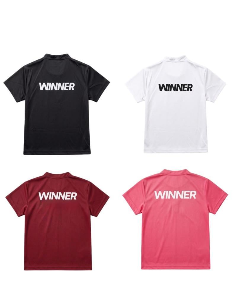 Winner T-shirt and Short __ Dark Red