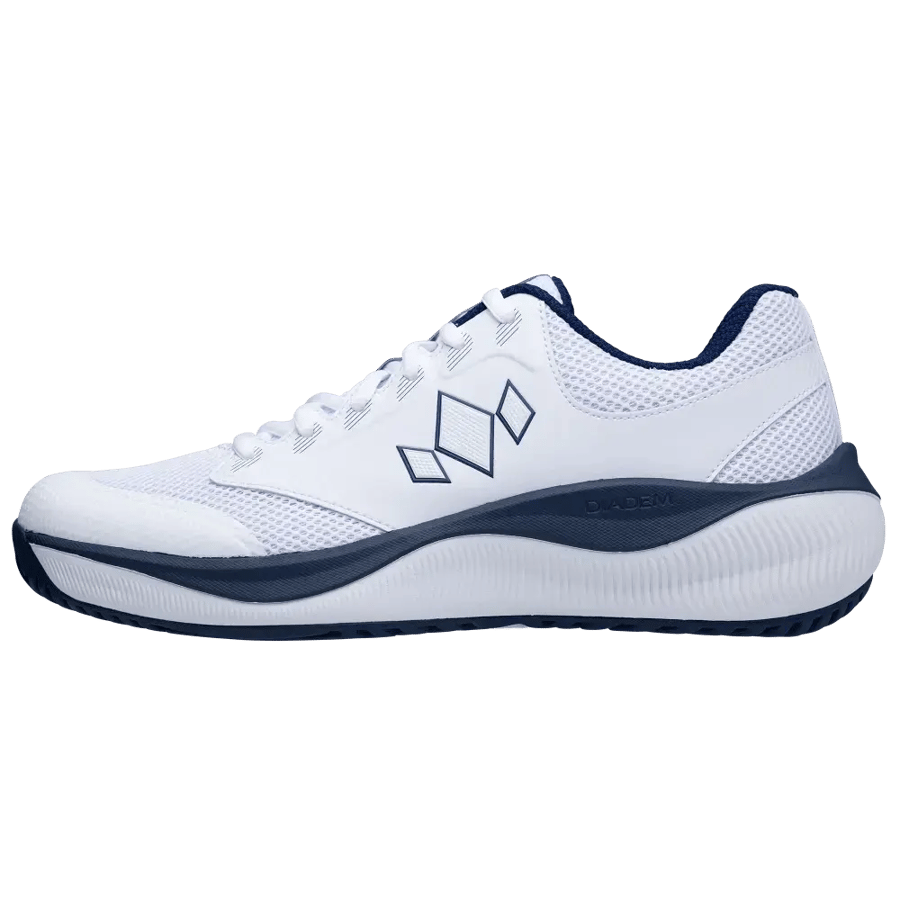 Diadem Men's Court Flo - Clay Court __ White/Navy