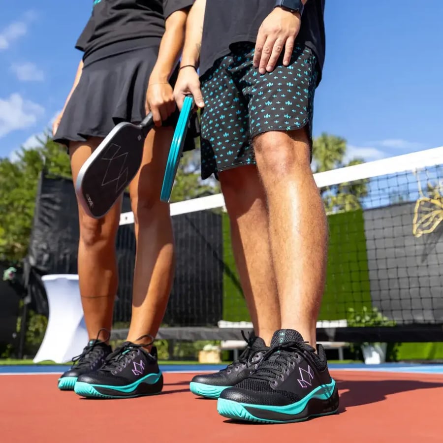 Diadem Women's Court Flo - All Court __ Black/Teal