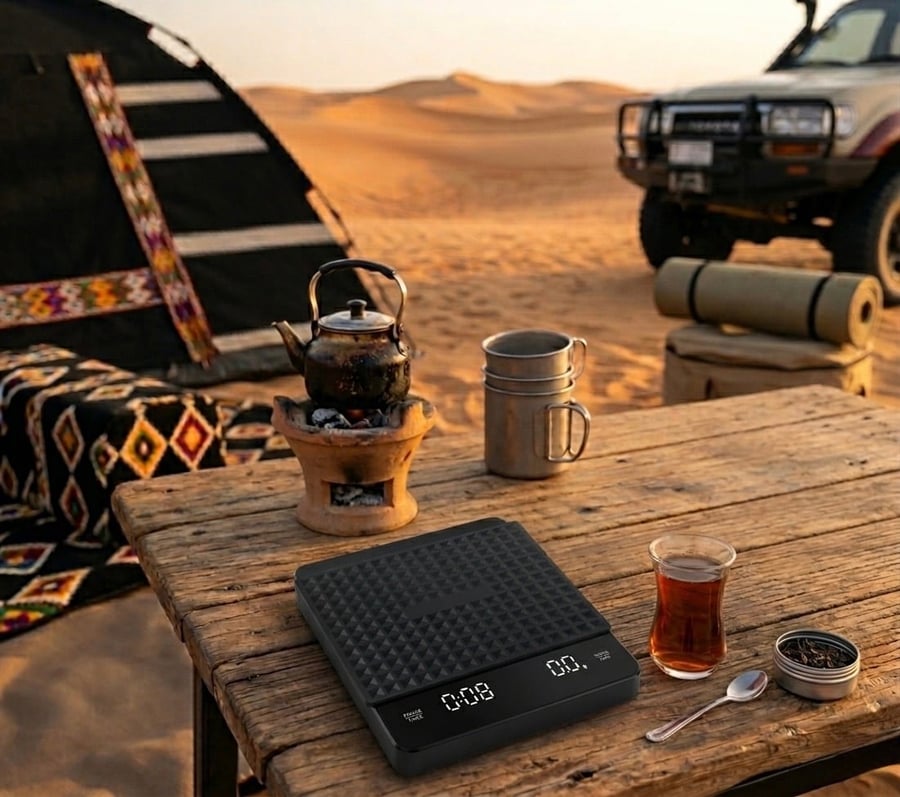 Electronic scale with timer