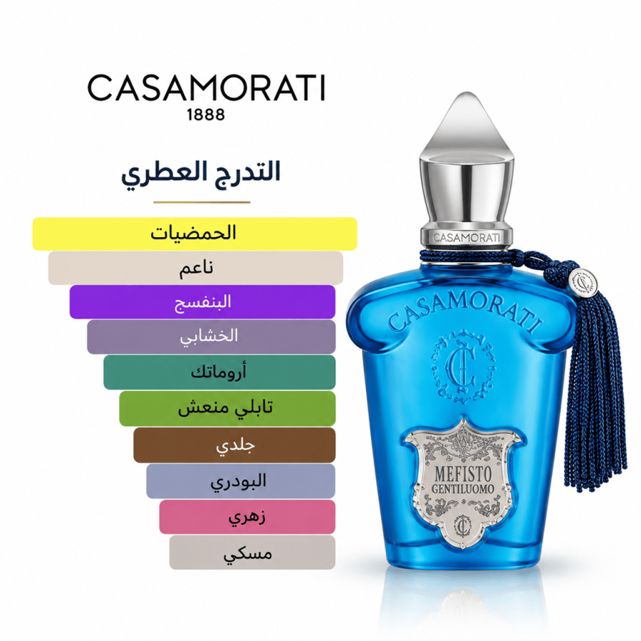 تقسيمة عطر كازاموراتي ميفيستو جنتل اومو 10 مل