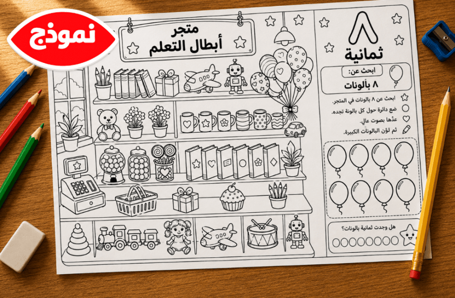باقة الأبطال الكاملة — 6 كتب تعليمية 💎