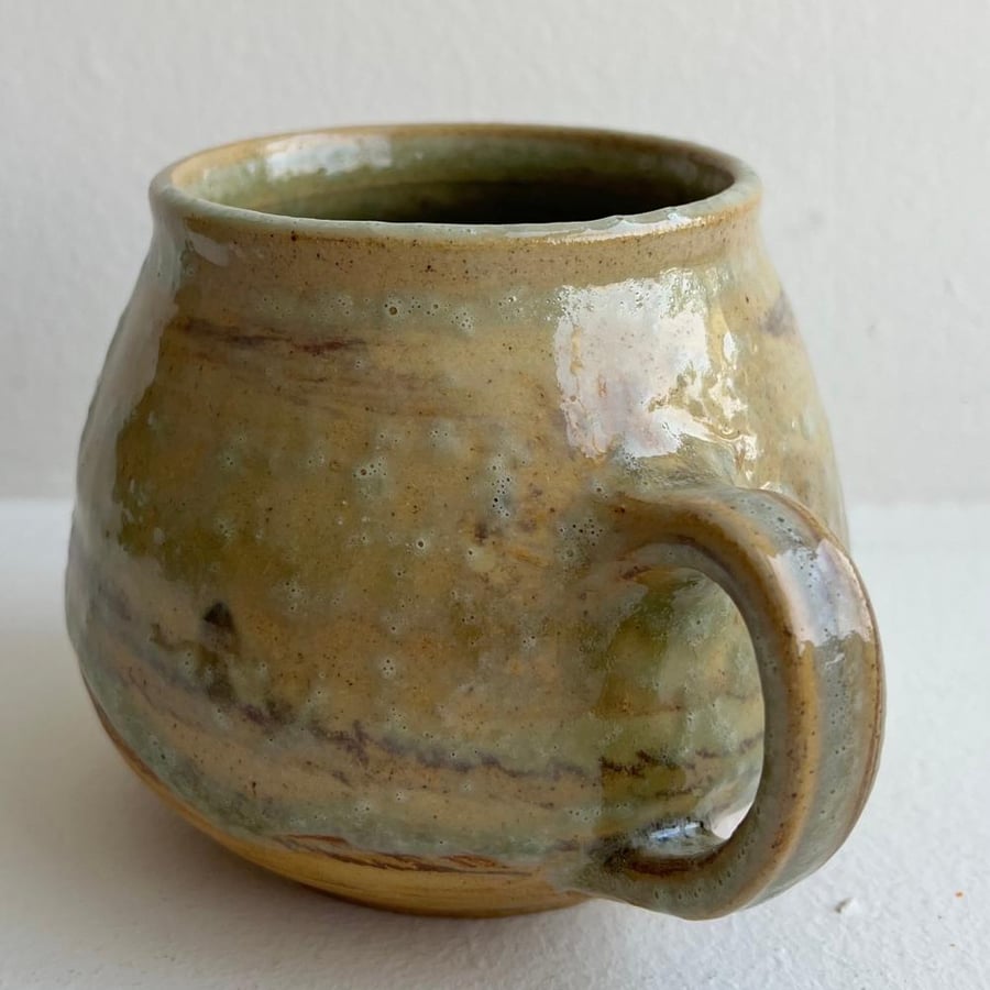 light green mug