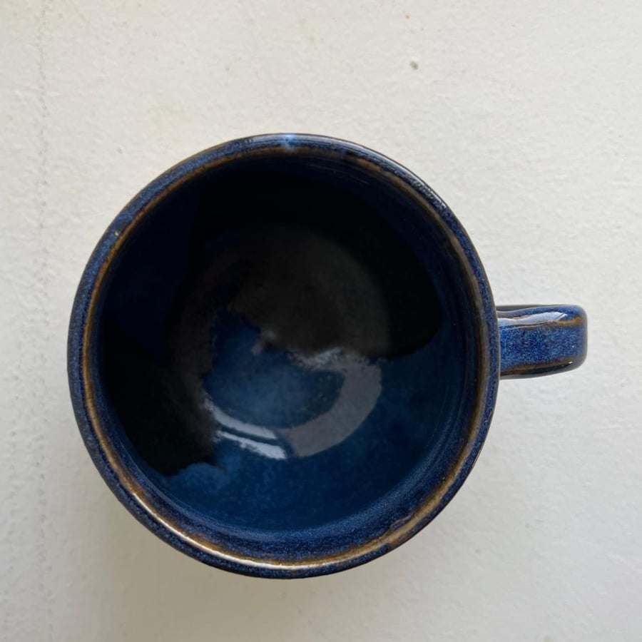 beach wave mug
