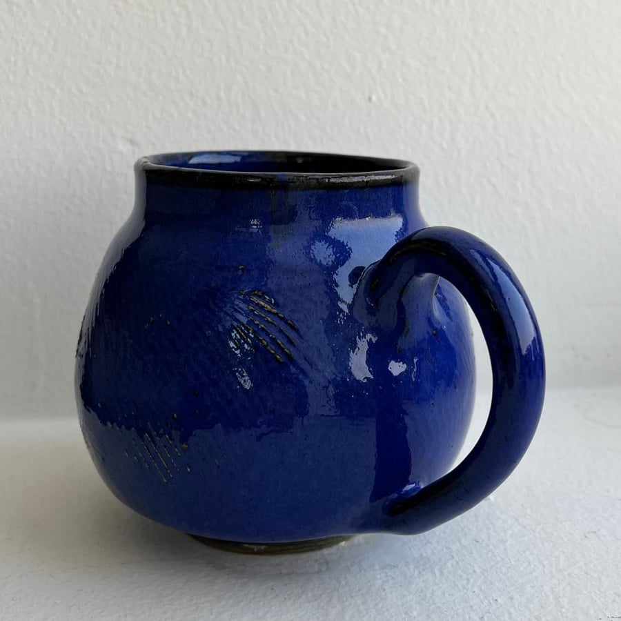 Ocean blue mug