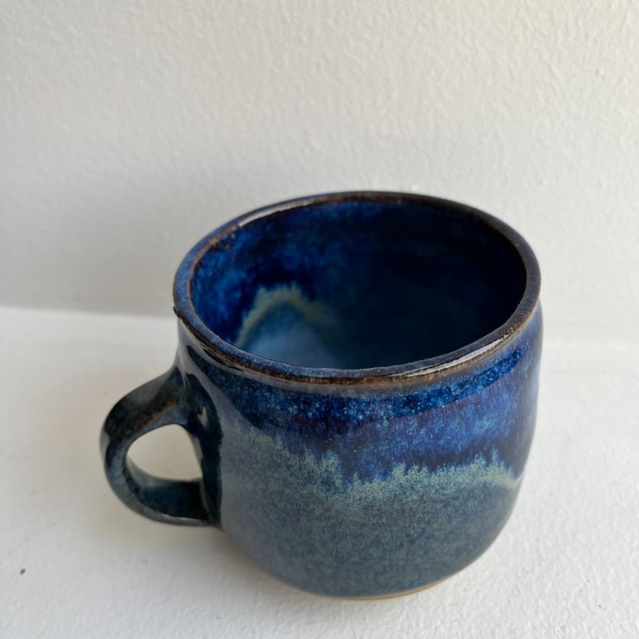 beach wave mug