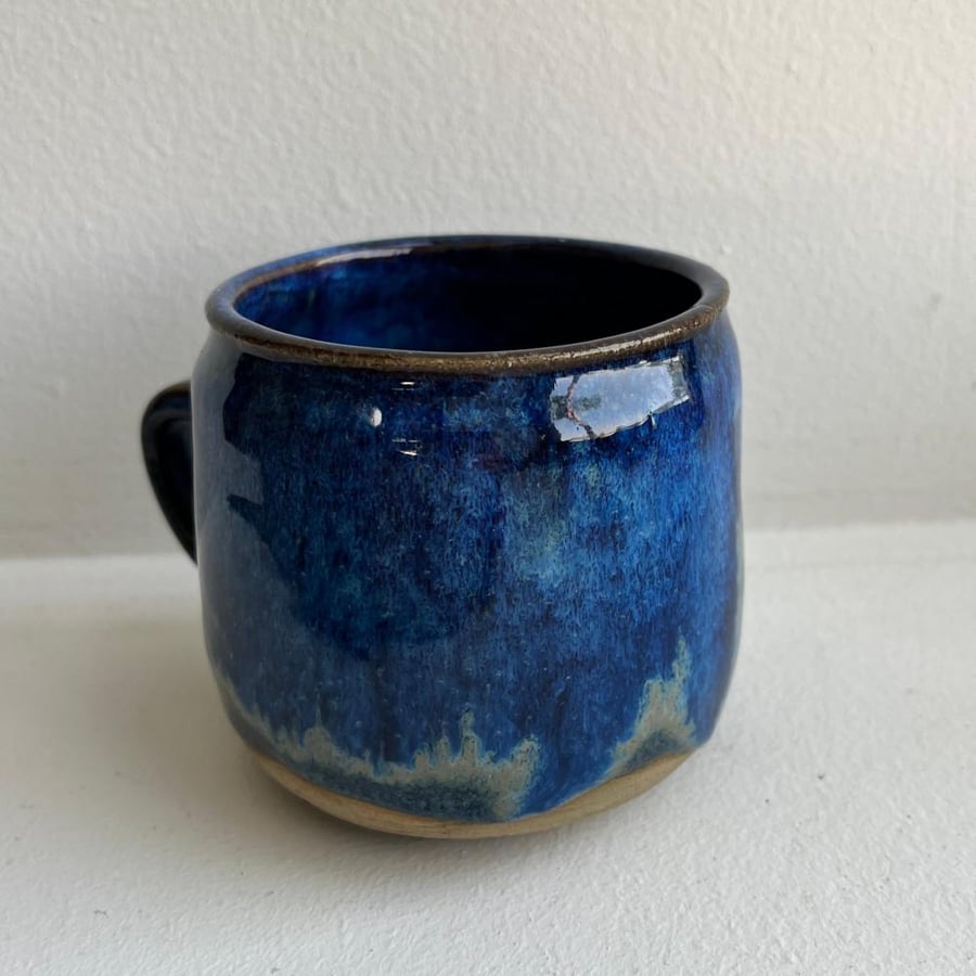 beach wave mug