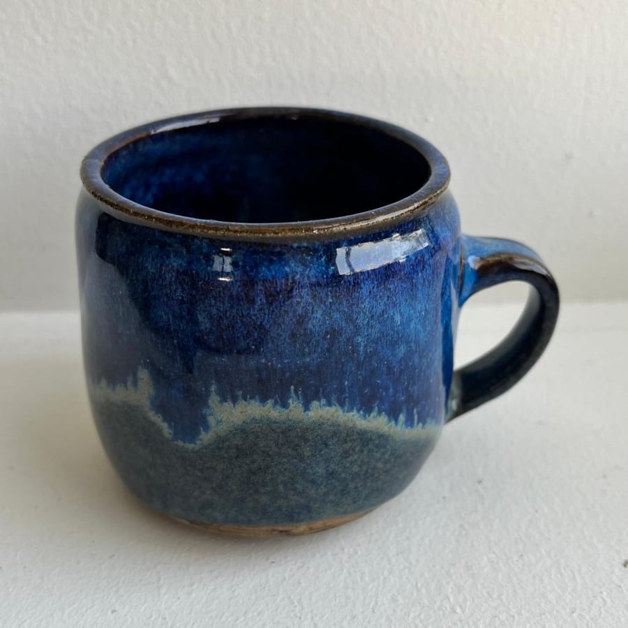 beach wave mug